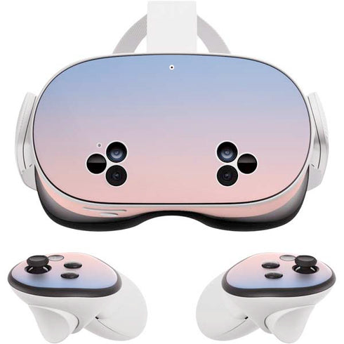 Rose Quartz & Serenity Ombre Meta Quest 3S Skin