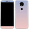 Rose Quartz & Serenity Ombre Moto E5 Plus Skin