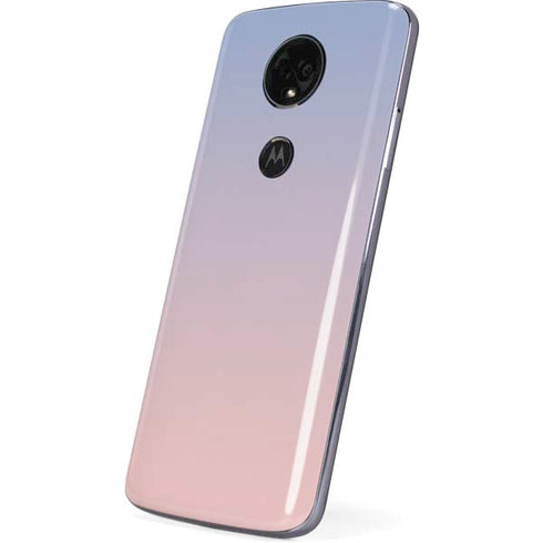 Rose Quartz & Serenity Ombre Moto E5 Plus Skin