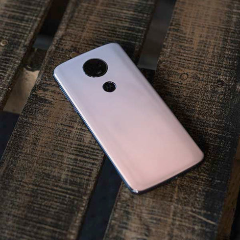 Rose Quartz & Serenity Ombre Moto E5 Plus Skin