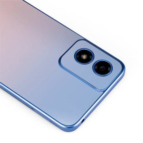 Rose Quartz & Serenity Ombre Moto G Play 4G (2024) Skin