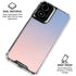 Rose Quartz & Serenity Ombre Moto G Power 5G (2024) Clear Case