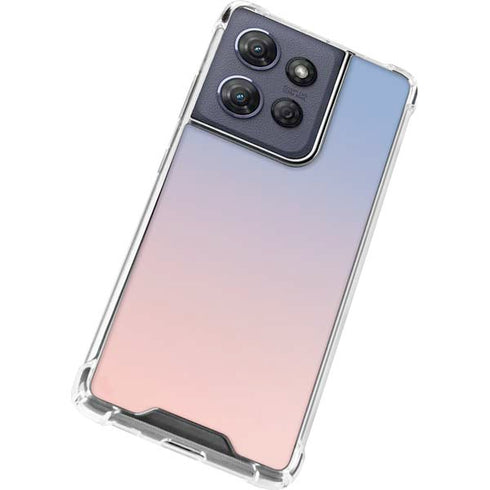 Rose Quartz & Serenity Ombre Moto G Stylus 5G (2025) Clear Case