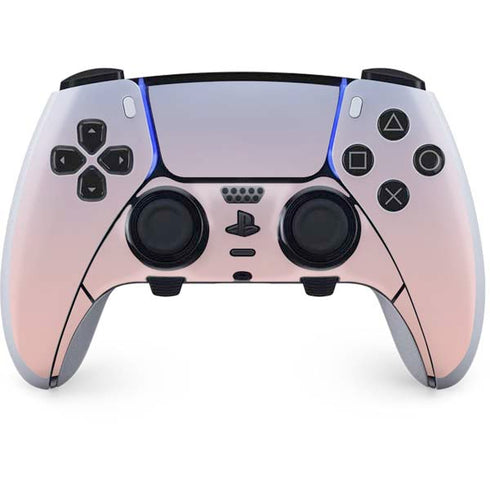 Rose Quartz & Serenity Ombre PS5 DualSense Edge Pro Controller Skin