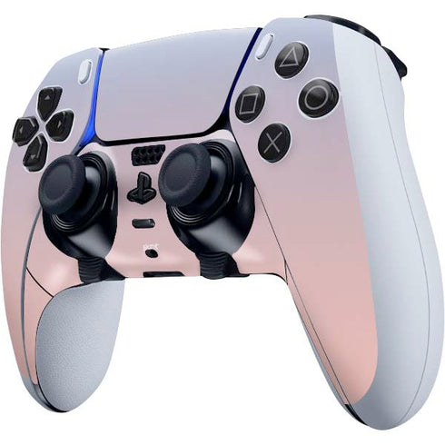 Rose Quartz & Serenity Ombre PS5 DualSense Edge Pro Controller Skin