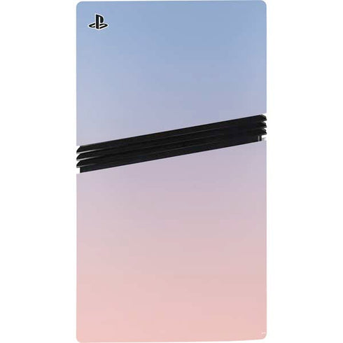 Rose Quartz & Serenity Ombre PS5 Pro Disk Console Skin