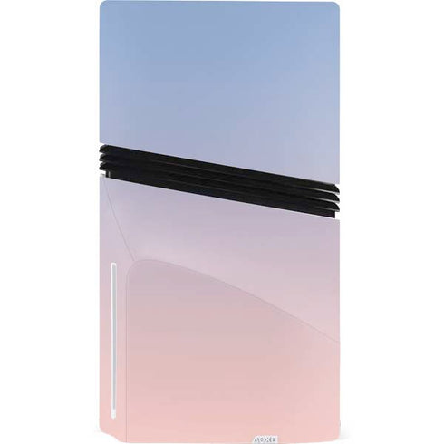 Rose Quartz & Serenity Ombre PS5 Pro Disk Console Skin