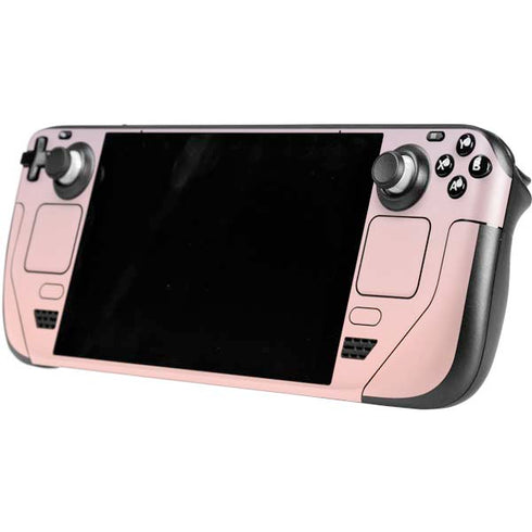 Rose Quartz & Serenity Ombre Steam Deck Handheld Gaming Computer OLED Skin