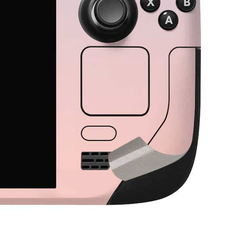 Rose Quartz & Serenity Ombre Steam Deck Handheld Gaming Computer OLED Skin