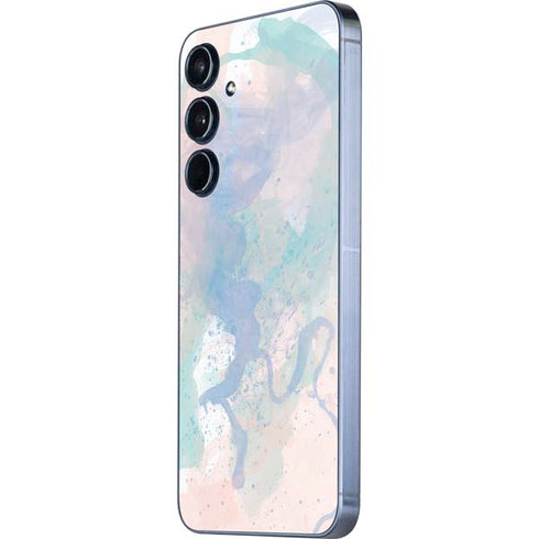Rose Quartz & Serenity Splatter Galaxy A36 5G Skin