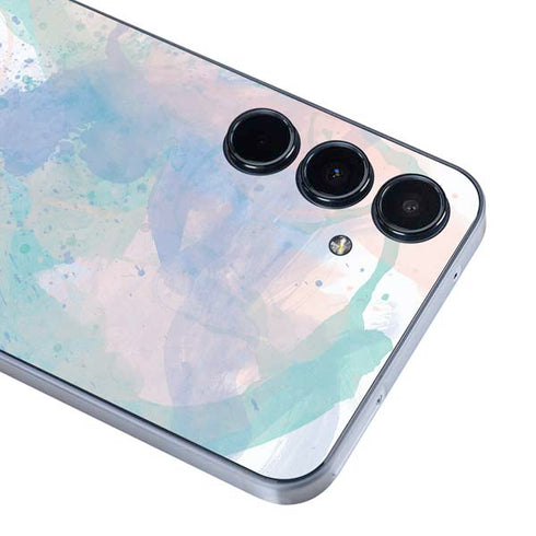 Rose Quartz & Serenity Splatter Galaxy A36 5G Skin