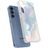 Rose Quartz & Serenity Splatter Galaxy A55 5G Clear Case