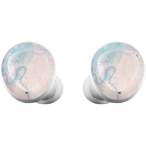 Rose Quartz & Serenity Splatter Galaxy Buds Plus Skin