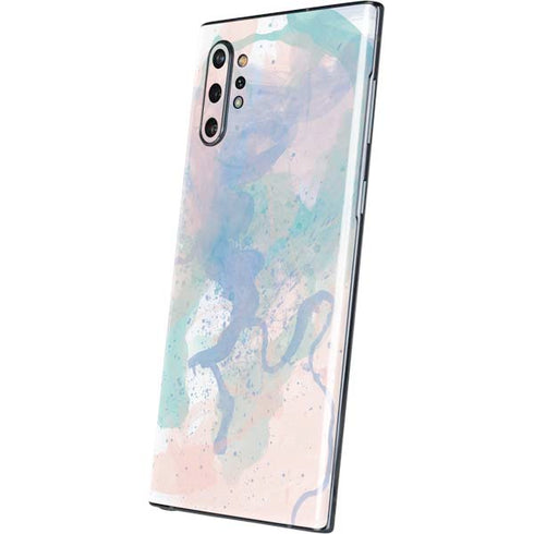 Rose Quartz & Serenity Splatter Galaxy Note 10 Plus Skin