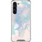 Rose Quartz & Serenity Splatter Galaxy S24 FE Clear Case
