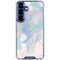 Rose Quartz & Serenity Splatter Galaxy S25 Clear Case