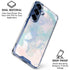 Rose Quartz & Serenity Splatter Galaxy S25 Clear Case
