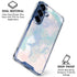 Rose Quartz & Serenity Splatter Galaxy S25 Plus Clear Case