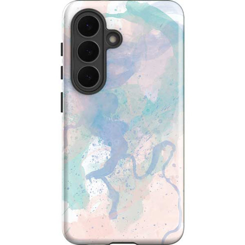 Rose Quartz & Serenity Splatter Galaxy S26 Impact Case