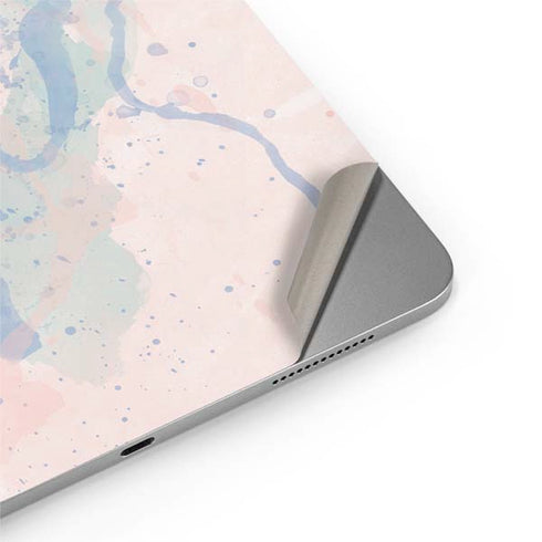 Rose Quartz & Serenity Splatter Apple iPad Air Skin