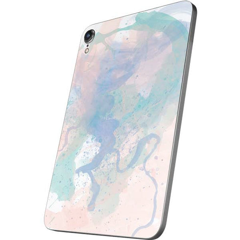 Rose Quartz & Serenity Splatter Apple iPad Mini Skin