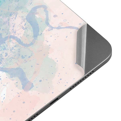 Rose Quartz & Serenity Splatter Apple iPad Mini Skin