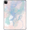 Rose Quartz & Serenity Splatter iPad Pro 11in (2024) Clear Case