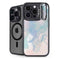Rose Quartz & Serenity Splatter iPhone 13 Pro Kickstand Case
