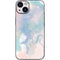 Rose Quartz & Serenity Splatter iPhone 15 Skin