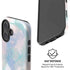 Rose Quartz & Serenity Splatter iPhone 16 Magsafe Impact Case