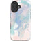 Rose Quartz & Serenity Splatter iPhone 16 Plus Impact Case