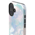 Rose Quartz & Serenity Splatter iPhone 16 Plus Impact Case