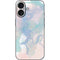 Rose Quartz & Serenity Splatter iPhone 16 Skin