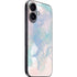 Rose Quartz & Serenity Splatter iPhone 16 Skin