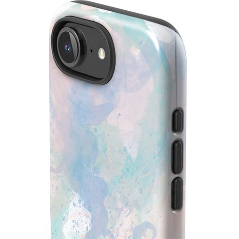 Rose Quartz & Serenity Splatter iPhone 16e Impact Case