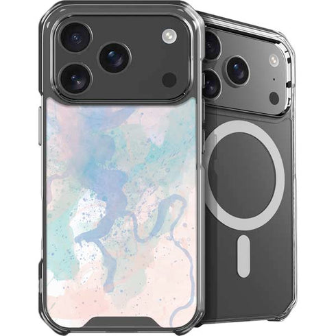 Rose Quartz & Serenity Splatter iPhone 18 Pro Max MagSafe Case