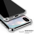 Rose Quartz & Serenity Splatter iPhone X/XS Clear Case