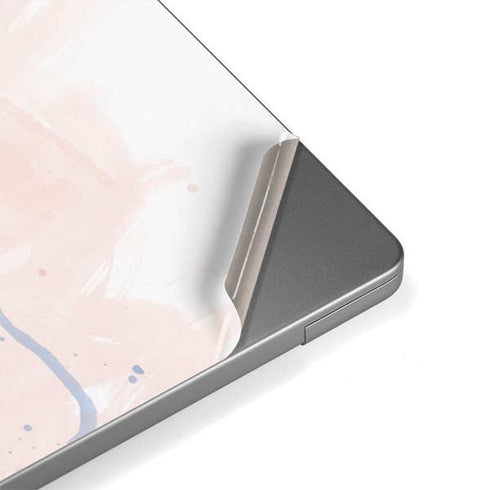 Rose Quartz & Serenity Splatter Apple MacBook Pro 14-inch Skin