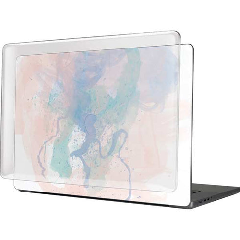 Rose Quartz & Serenity Splatter MacBook Cases