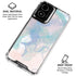 Rose Quartz & Serenity Splatter Moto G Power 5G (2024) Clear Case