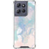 Rose Quartz & Serenity Splatter Moto G Power 5G (2025) Clear Case