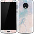 Rose Quartz & Serenity Splatter Moto G6 Skin