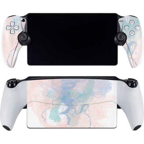Rose Quartz & Serenity Splatter PlayStation Portal Remote Player Skin