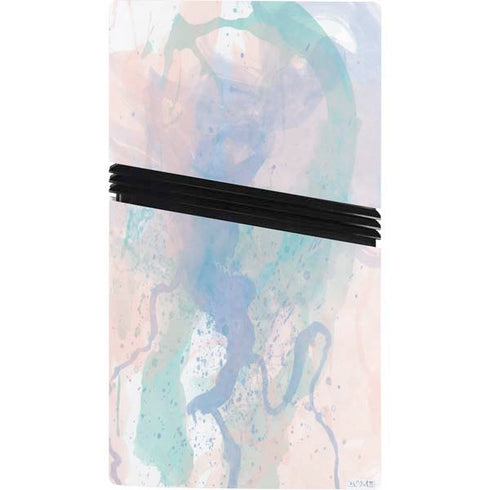 Rose Quartz & Serenity Splatter PS5 Pro Bundle Skin