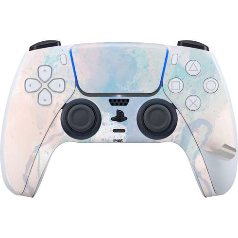 Rose Quartz & Serenity Splatter PS5 Pro Disk Bundle Skin