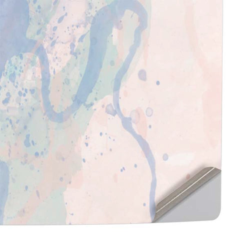 Rose Quartz & Serenity Splatter PS5 Slim Digital Edition Console Skin