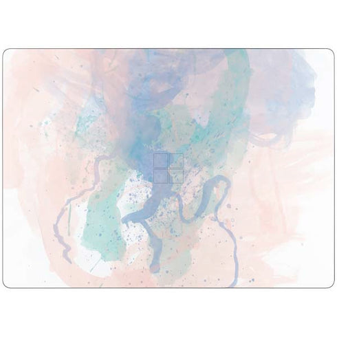 Rose Quartz & Serenity Splatter Surface Laptop 7 15in Skin