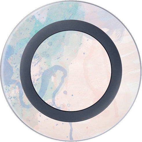 Rose Quartz & Serenity Splatter Wireless Charger Skin