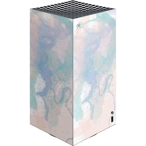 Rose Quartz & Serenity Splatter XBox Series X Digital Edition Console Skin