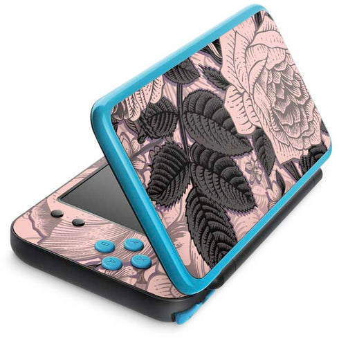 Rose Quartz Floral Nintendo Skins